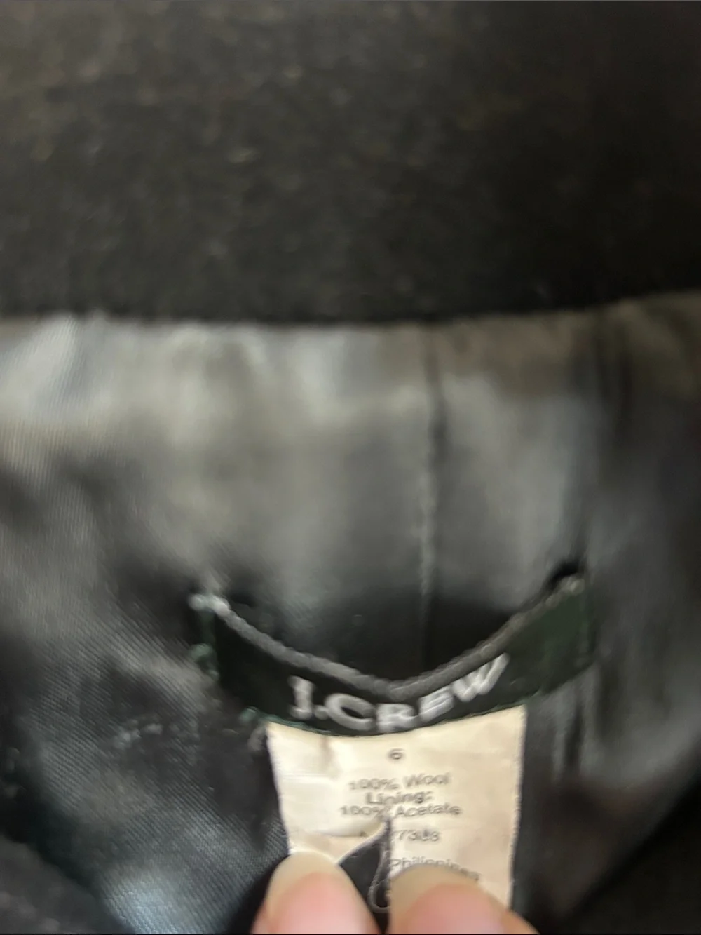 J. Crew structured black